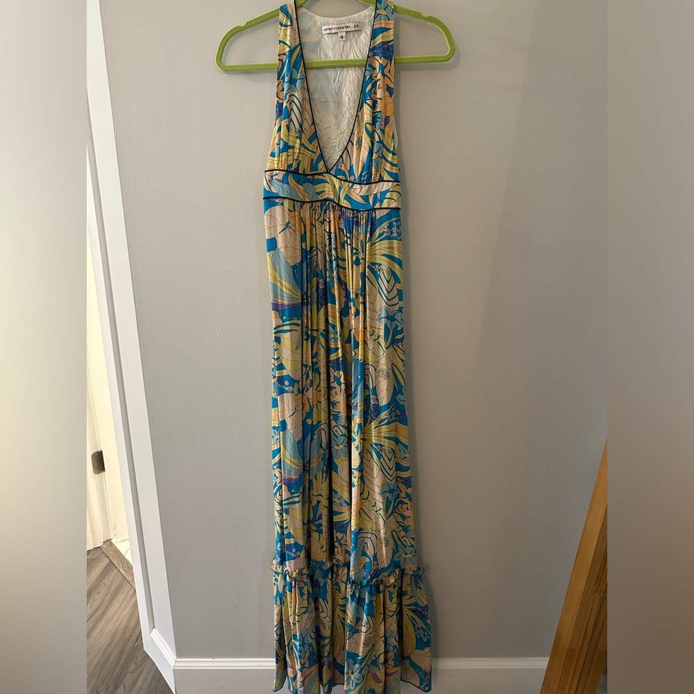 Anthropologie Corey Lynn Calter Silk Tank Maxi Dress size 6